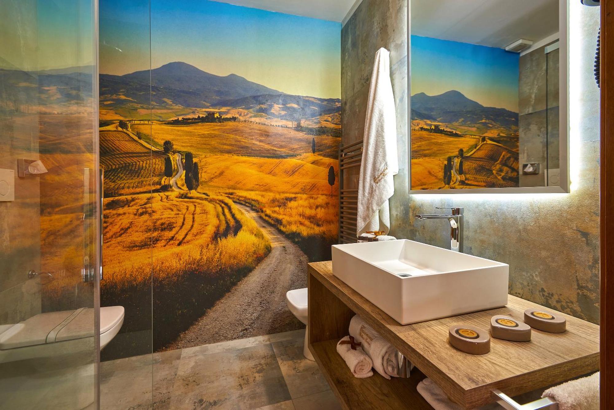 Casanova - Panoramic Rooms And Suites San Quirico dʼOrcia المظهر الخارجي الصورة